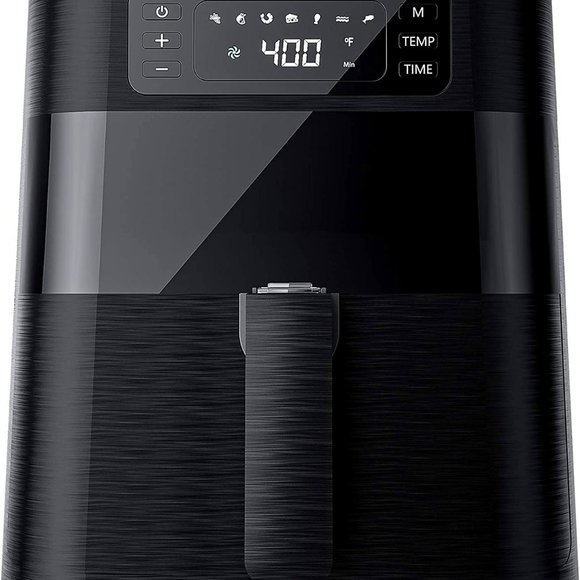 Kuppet Air Fryer w/ 6 Presets 1700W - Black Stainless Steel - Picture 7 of 8